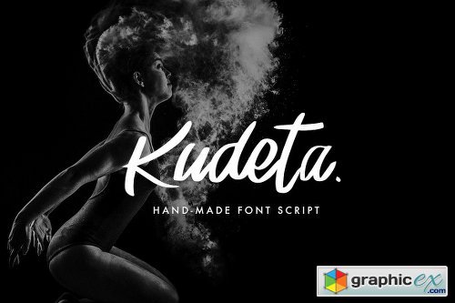 Kudeta - Handmade Font Script 1143300