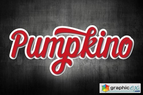 Pumpkino Font 577529