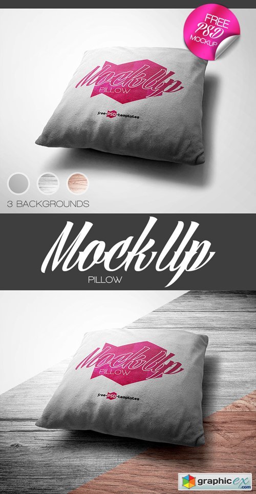 Pillow Mockup Psd