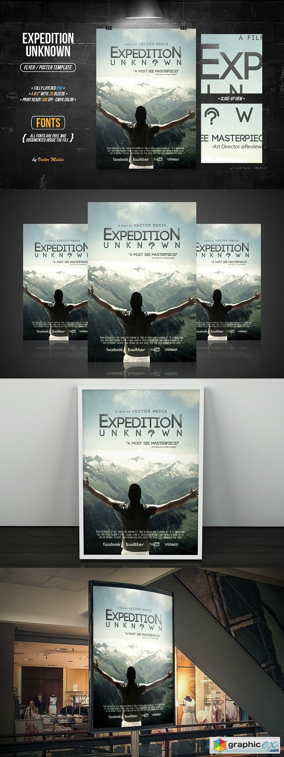 Expedition Unknown - Flyer/Poster