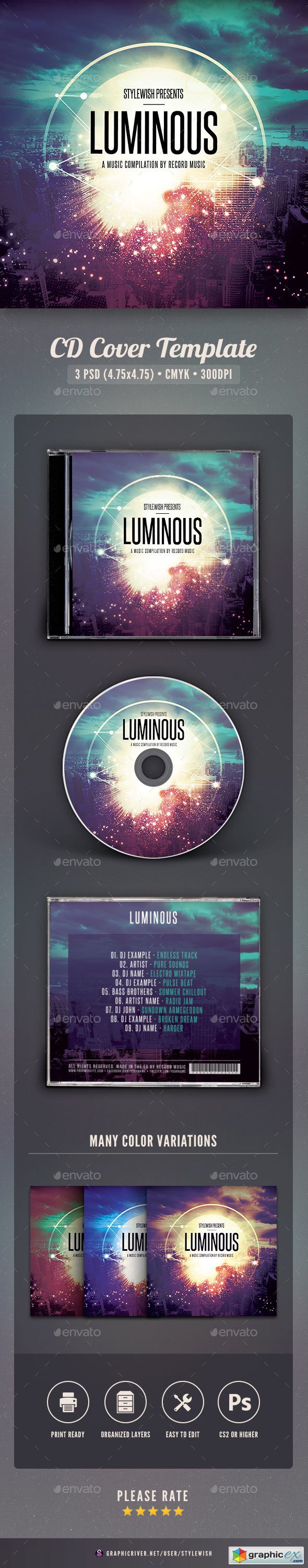 Luminous CD Cover Artwork