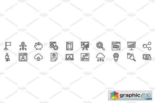 125+ Startup and Development Icons