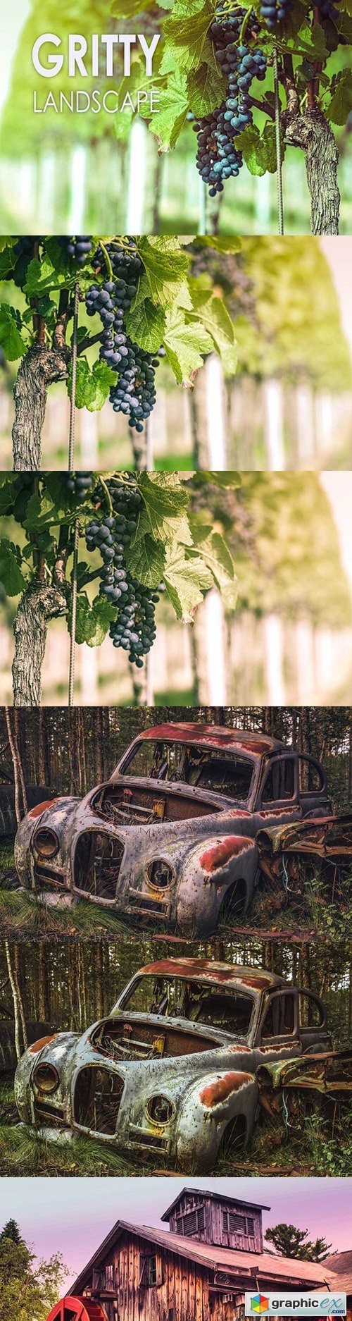 11 Gritty Landscape Presets