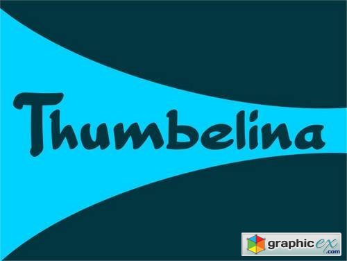 Thumbelina font