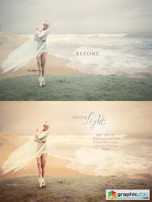 Chasing Light - Love Set Photoshop Actions