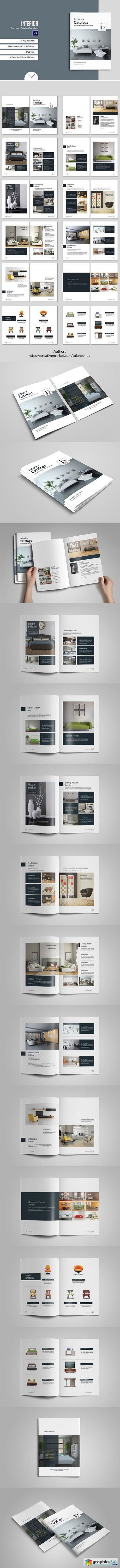 Interior Brochure/Catalogs Template