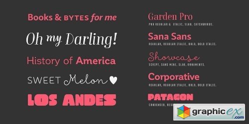 Latinotype Font Collection 71 Fonts