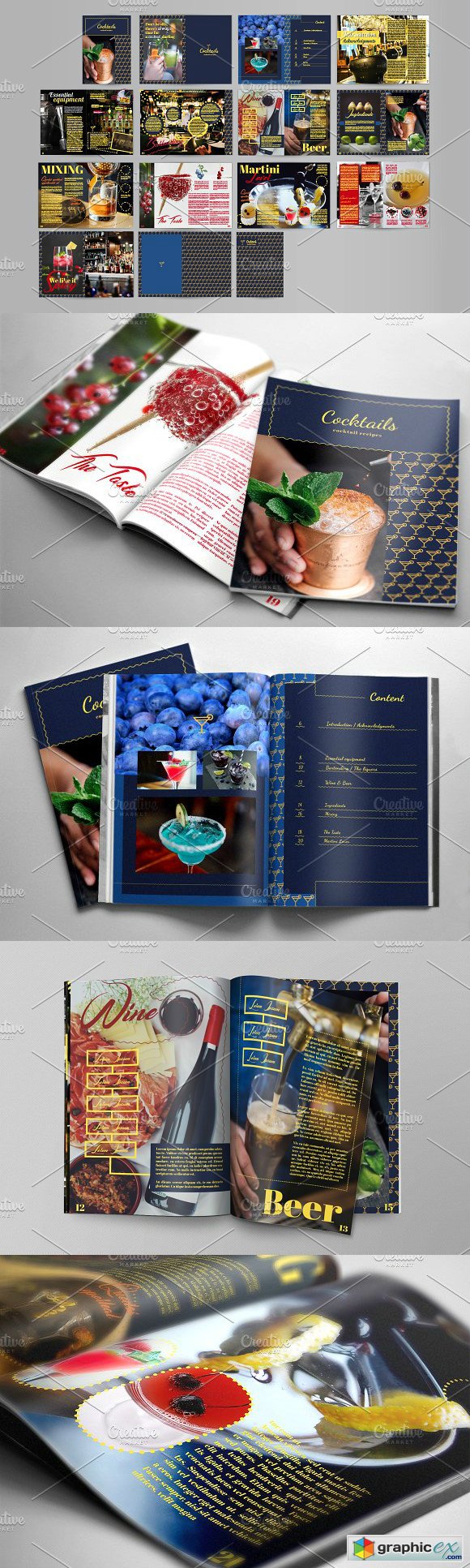 Cocktail Brochure/Magazine