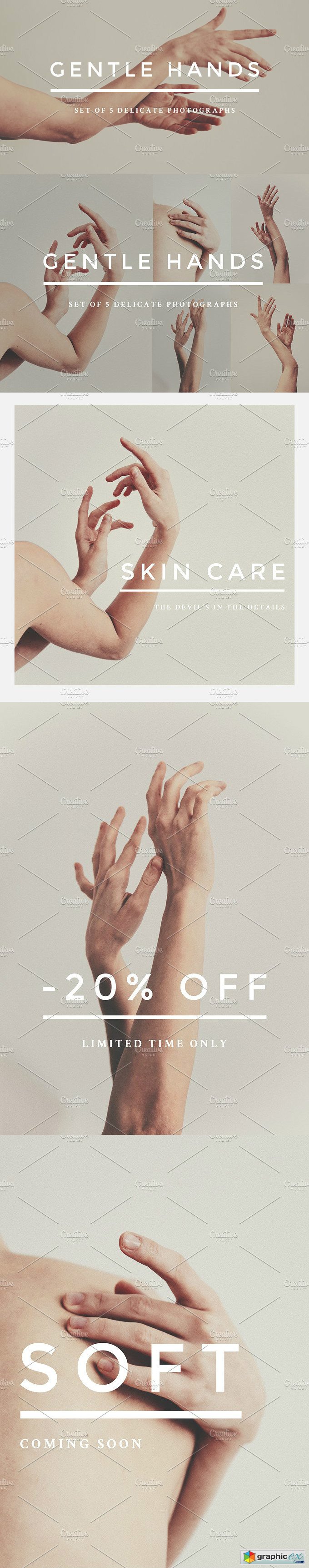 Gentle hands photo bundle