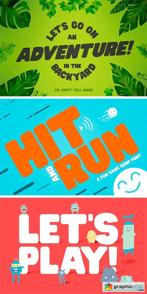 Hit and Run Font