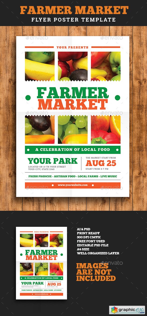 Farmer Market Event Flyer Vol 02