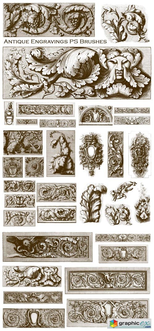 Antique Engravings PS Brushes