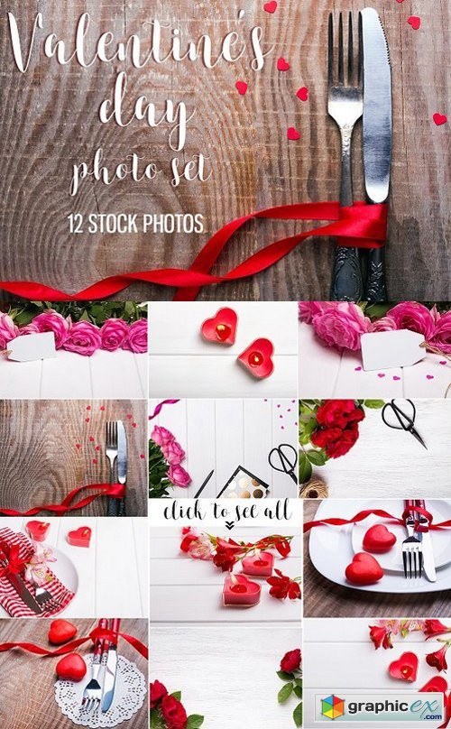Valentine's day stock photos