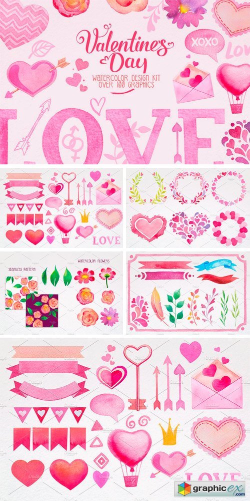 Valentine Day Design Kit