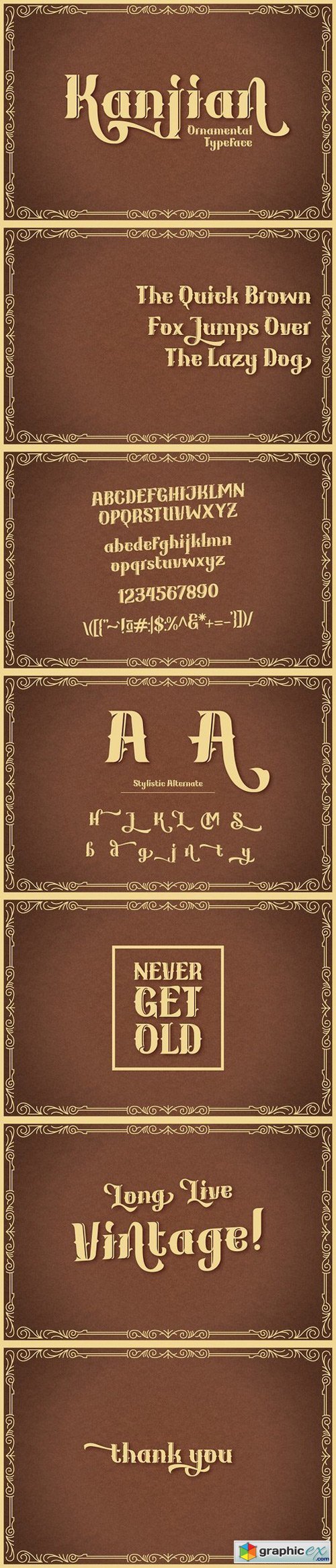 Kanjian Typeface