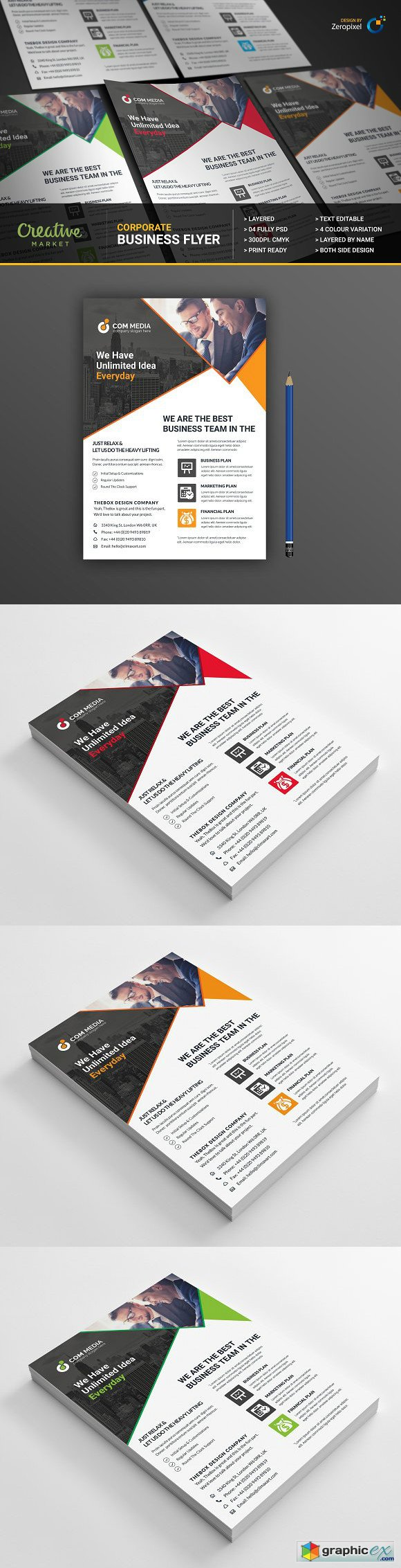 Corporate Business Flyer 1174211