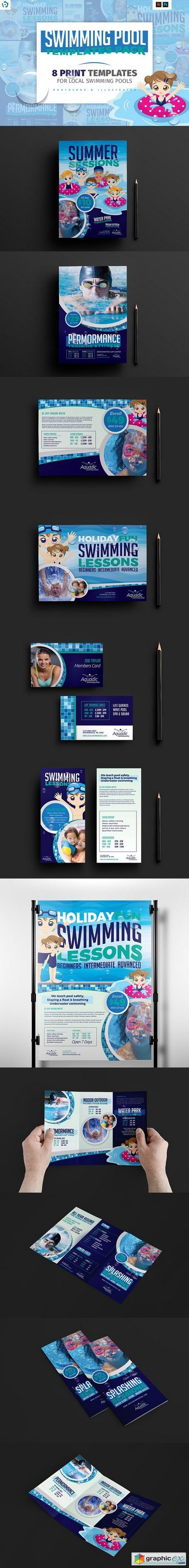 Swimming Pool Templates Pack