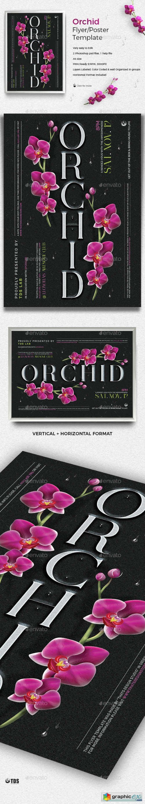 Orchid Flyer Template