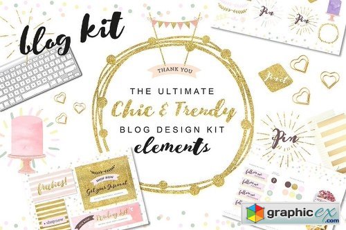 Ultimate Chic&Trendy Blog Kit