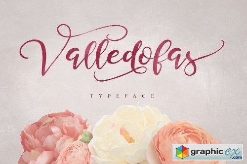 Valledofas Typeface 35% OFF