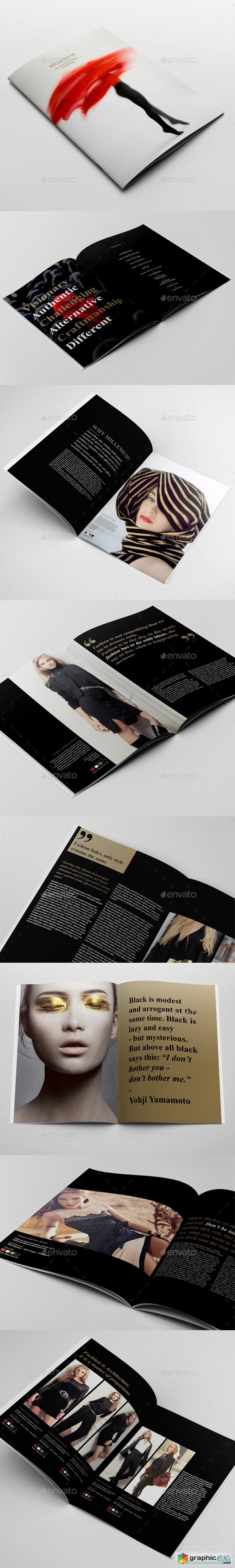 Fashion Catalogue Brochure Template