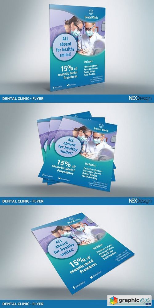 Dental Clinic - Flyer - v008