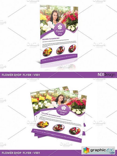 Flower Shop - Flyer V001
