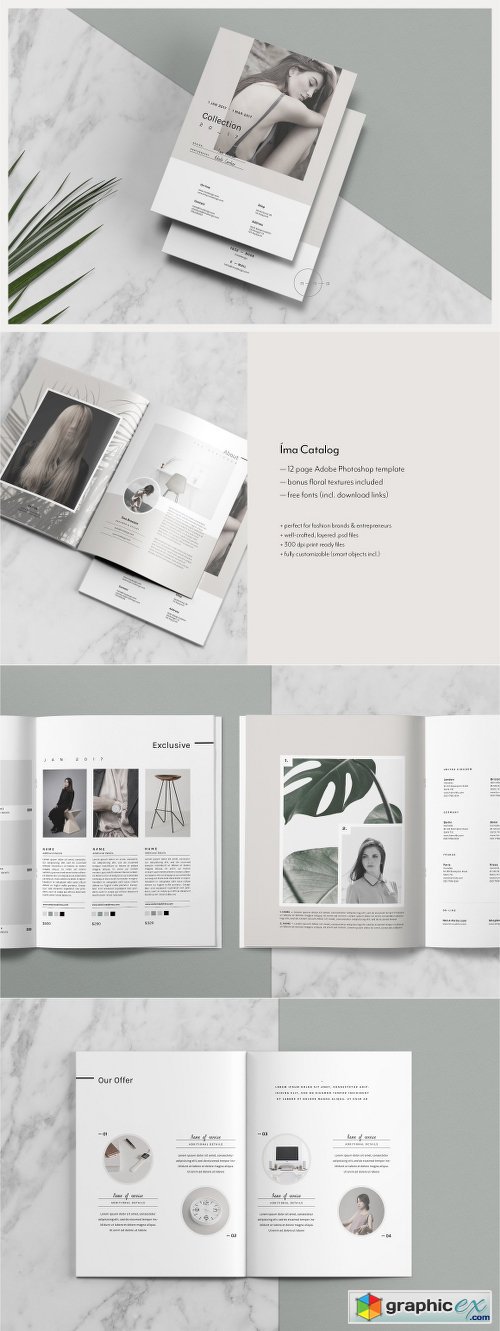 Catalog + Magazine PSD - Ima