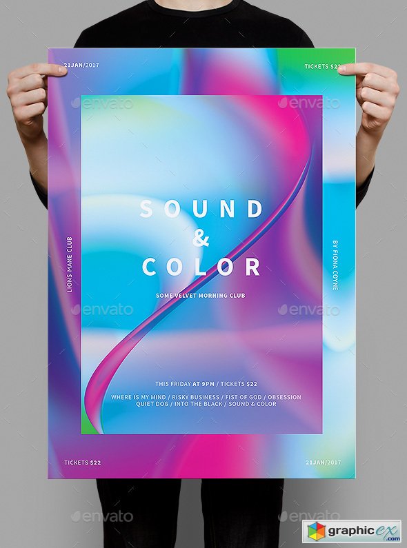 Sound & Color Poster / Flyer