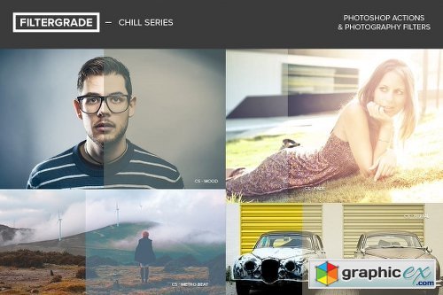 FilterGrade Chill Series Photoshop Actions