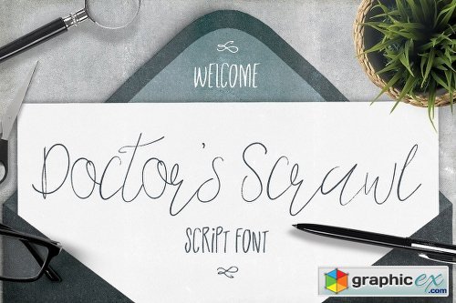 Doctors Scrawl Script Font