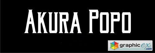 Akura Popo Font