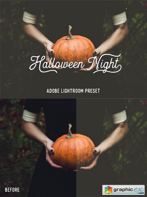 Halloween Night Lightroom Preset