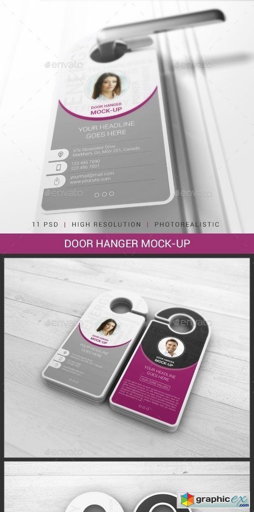 Door Hanger Mock-Up