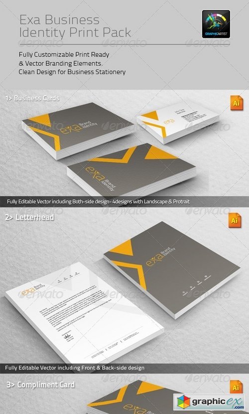 Exa Business Identity Print Pack