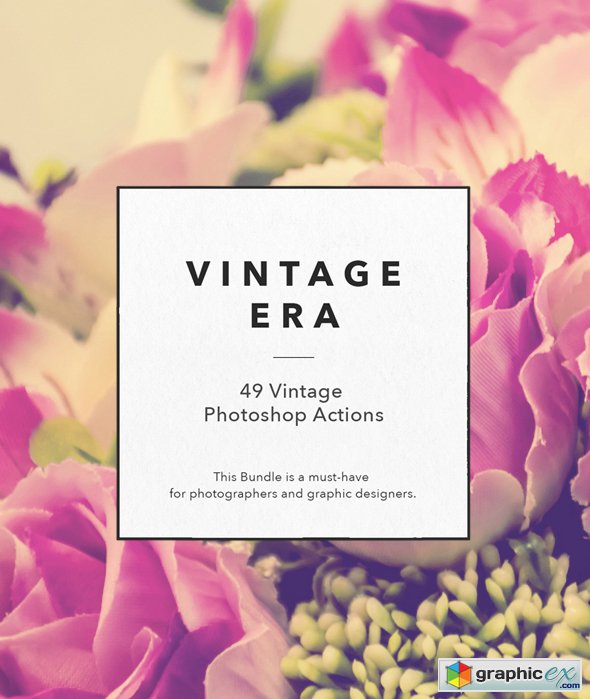 49 Vintage Photoshop Actions 19433829