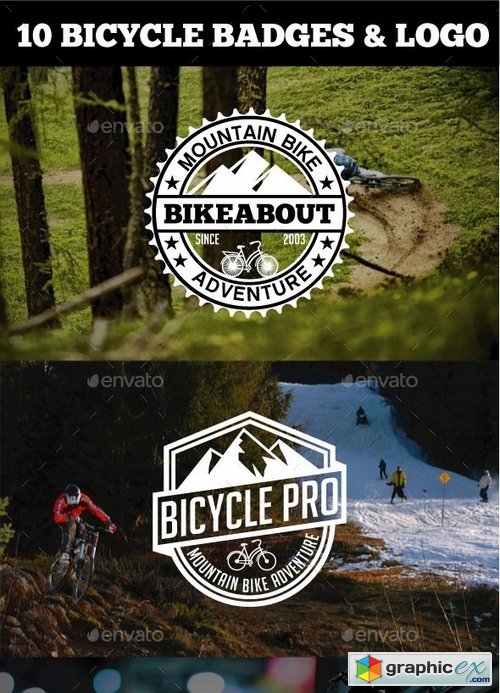 Sport Bicycle Badges & Logo 11481387