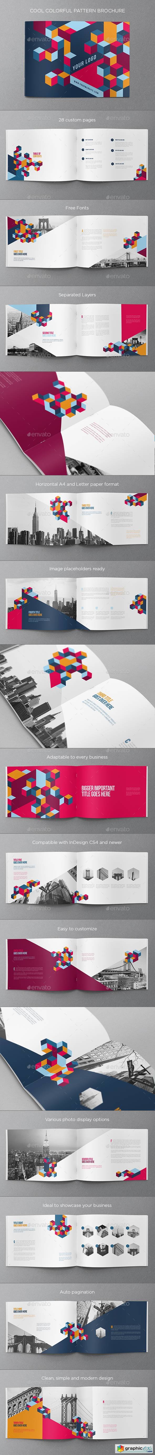 Cool Colorful Pattern Brochure