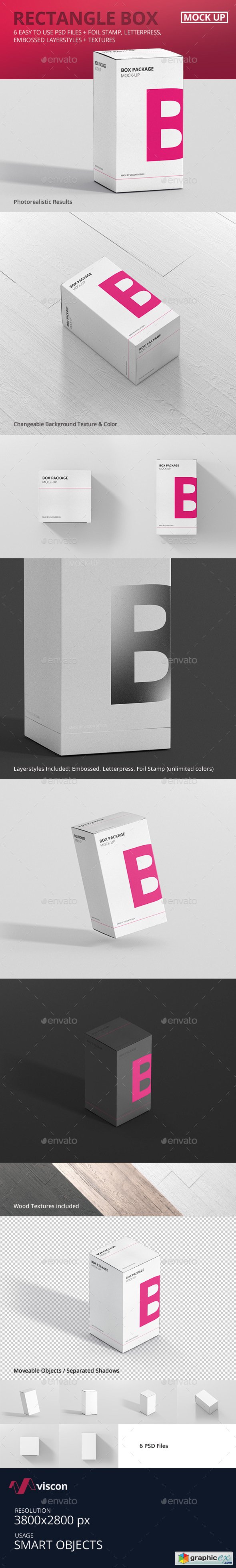 Package Box Mock-Up - Rectangle