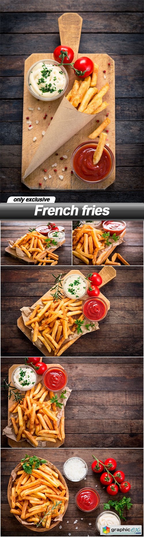 French fries - 6 UHQ JPEG