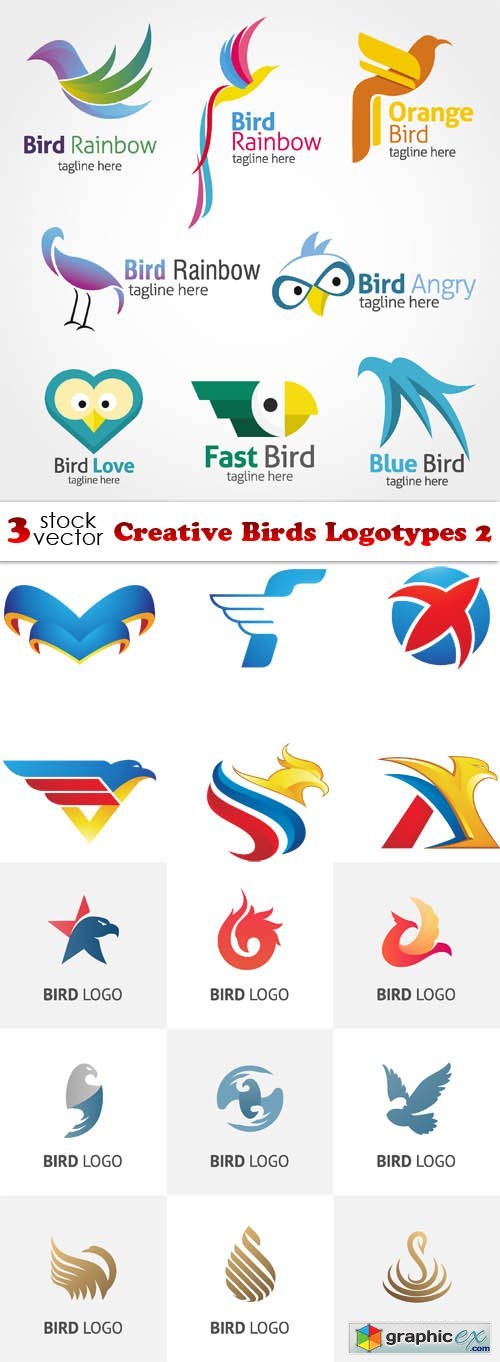 Creative Birds Logotypes 2