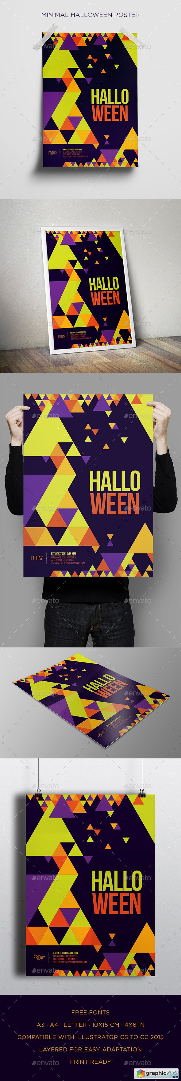 Minimal Halloween Poster