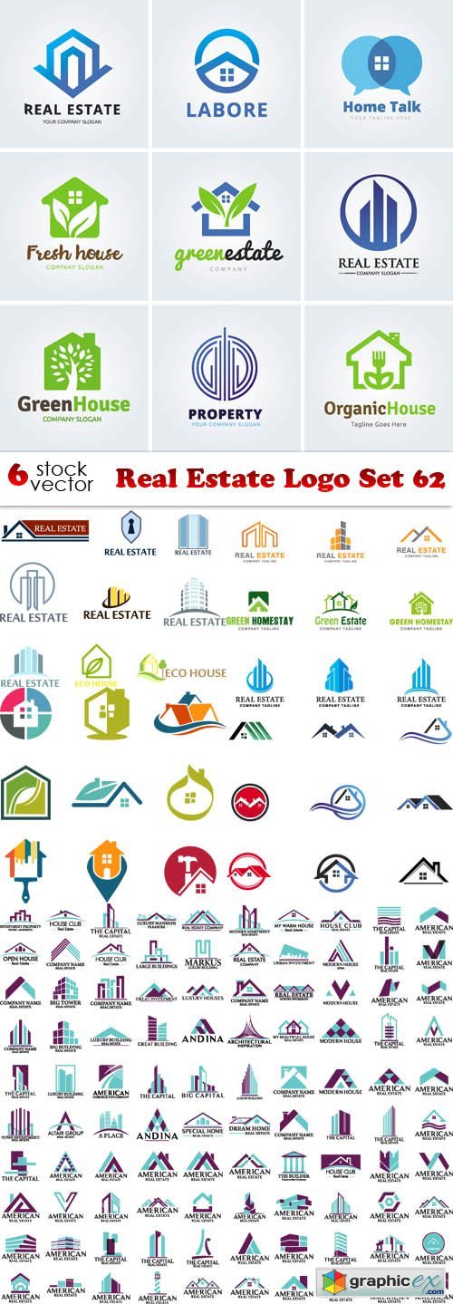 Real Estate Logo Set 62