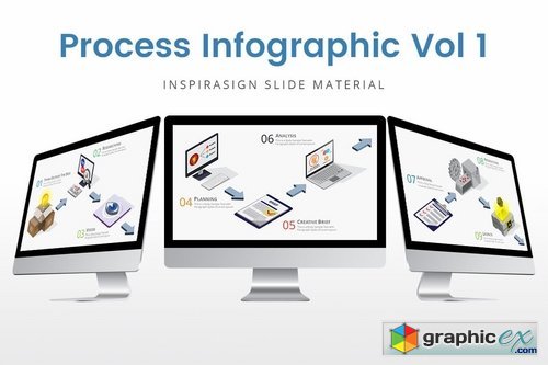 Process Infographic Vol 1 - Slide Material