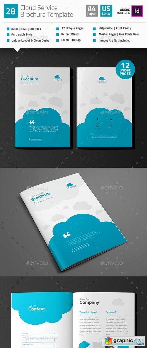 Cloud Service Brochure Template V28