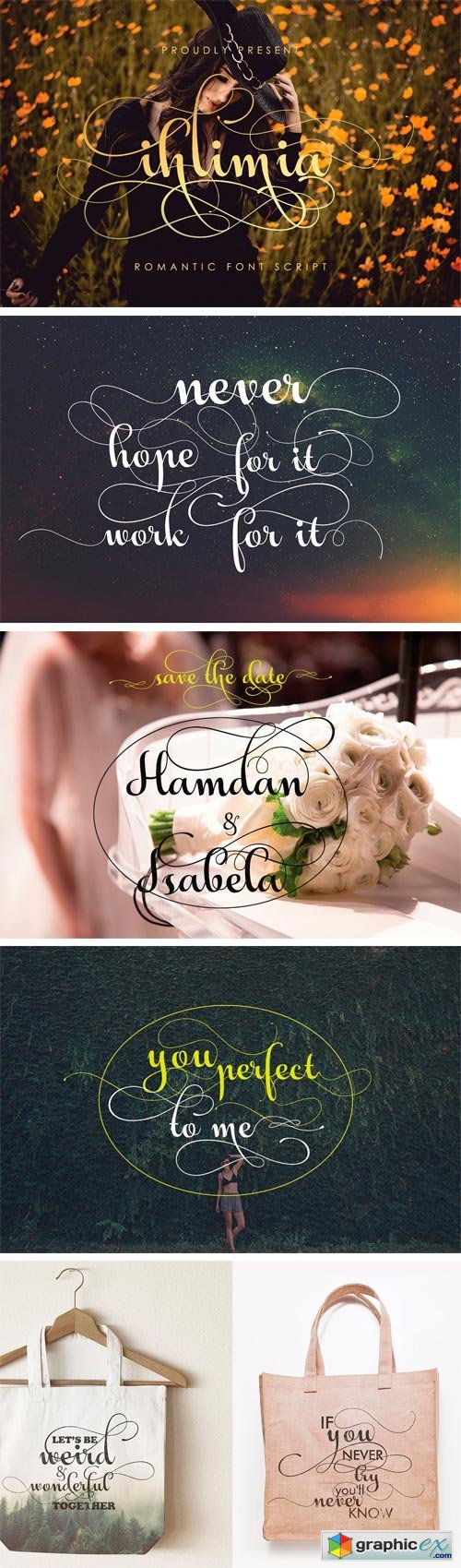 Ihlimia Romantic Font