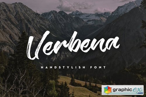 Verbena Handstylish Font