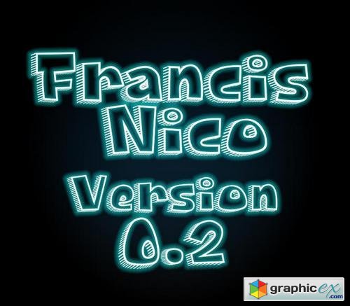 Francis Nico V 0.2 font