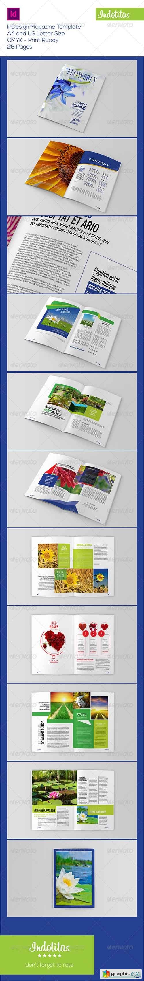 InDesign Magazine Template 7764527