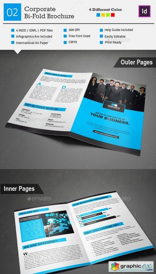 Corporate Bi-Fold Brochure 02